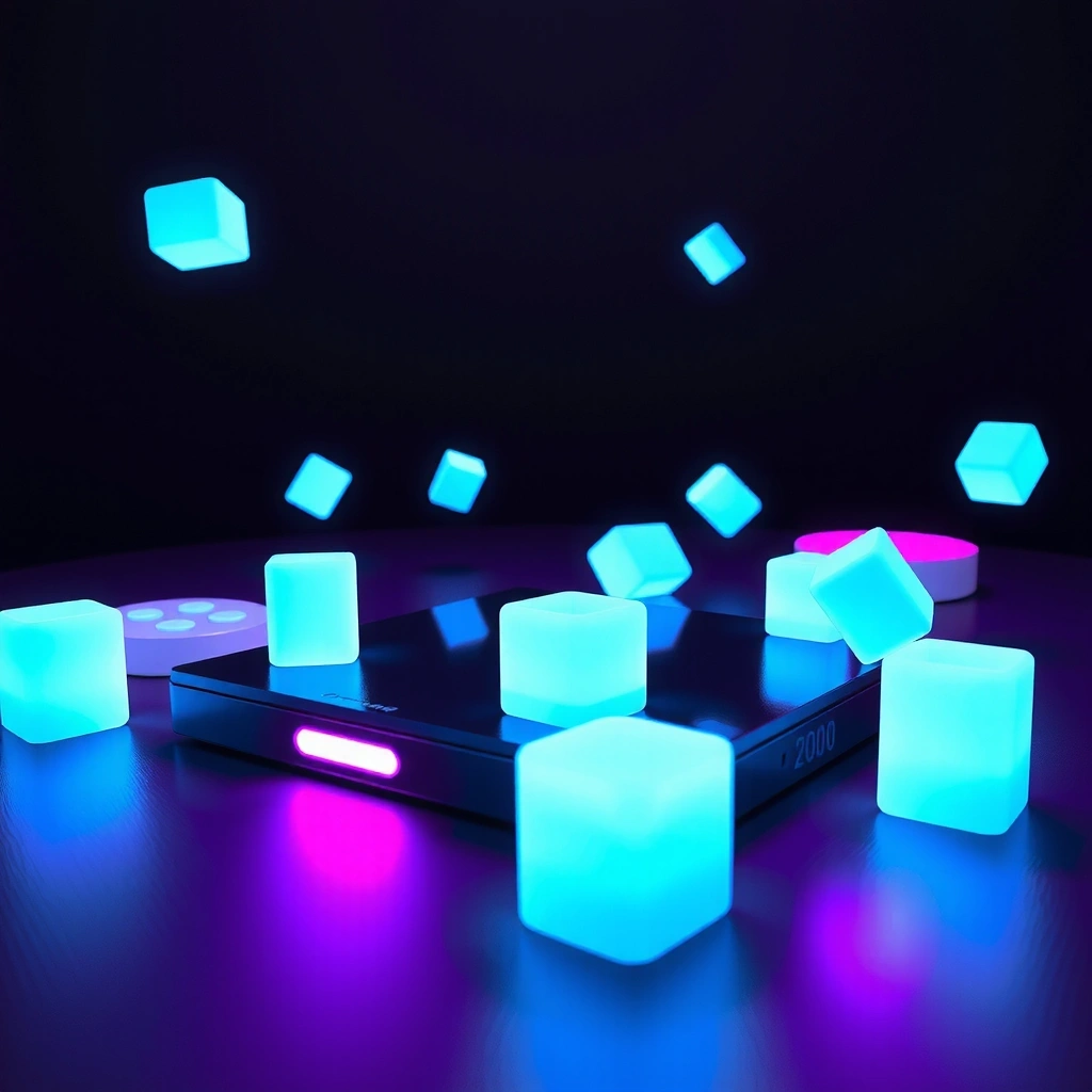 Digital cookies concept illustration