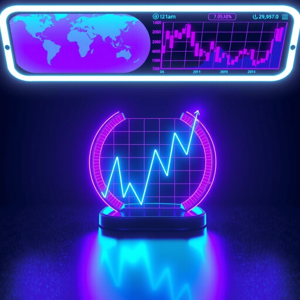 Nexus Trader mobile game interface